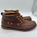 Sperry Gold Cup Top Sider Full Grain Leather Chukka Boots Mens Size 10 5