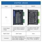 Dm556t Digital Stepper Motor Driver 1 8-5 6a 20-50vdc For Nema 23 24 34 Stepper