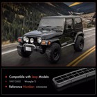 Left   Right Hard Top Exhauster Vent Passenger For 1997-2002 Jeep Wrangler Tj