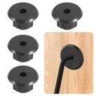 4pcs Wall Bushing For Starlink Dishy Ethernet Cable  Black Cable Wall Grommet 