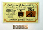 5 X 1 Gram 999 Fine Silver Valcambi Suisse Bars    1 X 999 Fine Solid Gold Bar 