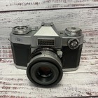 Zeiss Ikon Contaflex 35mm Film Synchro-compur Tessar F2 8 50mm Lens Camera