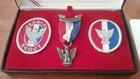 1970s Eagle Scout Rank Award Sterling Silver Medal Presentation Bsa   Name Card