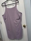 Athleta Purple Athletic Dress 4x Plus Scoop Neck Adjustable Straps Pockets