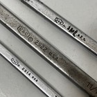 Lot Of 3 Vintage P c Tool Wrenches Usa Vintage Sae Box 11 16  5 8  9 16  1 2 