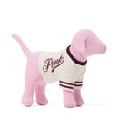 Pink By Victoria s Secret Logo Varsity Sweater Plush Minidog Summer 2025 Nwt