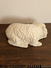 Large Vintage King Charles Spaniel Ceramic Dog Sculpture