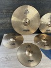 Paiste 802 Series Cymbal Pack 20 16 14 14 Ride Crash Hi-hats W  Case  1731