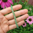 Green Aventurine Stretch Healing Bracelet 4mm Round Crystal Gemstone Beads