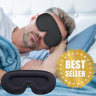 Sleep Mask For Men   Women  100  Light Blocking 3d Contoured  Travel Accessories