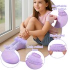 Telooco 6 Pairs Girls Ruffle Socks Cute Lace Frilly Ankle Medium  Multicolor 
