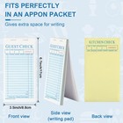 50 Pack Guest Check Pads Server Note Pads 3 5 X 6 7 Inch Guest Check Book For   