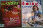 Lot Of 5 Knitting Magazines books