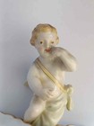 Rare Kpm Figure German Berlin Porcelain Double Salt Celler