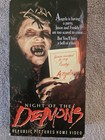 Night Of The Demons 1  2  And 3 Vhs Horror 3 Tapes