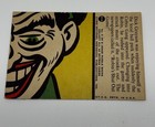 1966 Topps Batman   27a Red Bat Puzzle Card Striking Out The Cobra