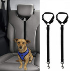 2pcs Adjustable Pet Dog Car Seat Belt Restraint For Vehicles