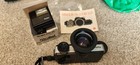 Minolta 110 Zoom Slr Black Camera W  Lens  Lens Cap   Owner   s Manual