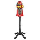 Vintage 15 Inch Candy Gumball Machine Bank W  Adjustable Dispensing Stand New