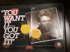 Bryan Adams Reckless Rare Original Promo Poster Ad Framed 