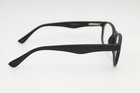 Modern Optical Equal Matte Black Square Eyeglasses Frames 50-19-140