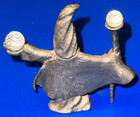 Vintage Spoontiques Pewter Mystical - Wizard Sorcerer W  Crystal Ball   Staff