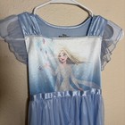 Disney Frozen Elsa Dress Girl s 7 8 Blue Princess Loungewear