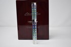 Caran D ache Gotica Silver enamel Limited Edition 1140 Fountain Pen Damaged Box
