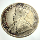 1919 C Newfoundland Canada 50 Cents Half Dollar Km  12 Circulated Coin Z561
