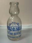 Southern Dairies Cream Top Blue Pyro Milk Bottle From Miami florida Nice Look 