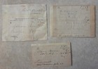 Five Antique 1891 Prescriptions -  Cocaine  Morphine  Belladonna