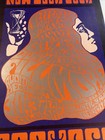 Grateful Dead Jefferson Airplane New Year Bash 1966 Fillmore Poster 1st Original
