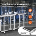 Belt Conveyor Pvc Stainless Steel Belt Conveyor 71 x7 8  Double Guardrail