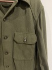 Vintage Us Army Wool Field Shirt Jacket Mens Large Olive Green Military Wwii 50s