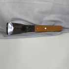 Vintage Schwan s Preferred Stainless Steel Wooden Handle Ice Cream Scoop