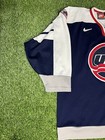 Vintage Usa Hockey Team Jersey Mens Size M 1998 Olympics Blank Nike Patch Team