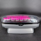Conair Hot Rollers 20 Multi Size Pink Foam Hair Set Clips Curls Style Works