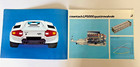 Lamborghini Countach Lp5000 Qv Brochure Foldout - 4-language Text Nice Original