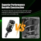 Front Struts Shocks Assembly For 2003-2008 Direct Replacement Coil Spring