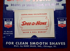 Ww2 Spee-d-hone Razor Sharpener Mailer   Steel For Victory   Chicago  Ill 
