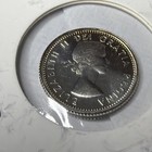 1964 Canada Silver 10 Cents Bluenose Sailboat Bu prooflike 3 Coins