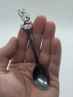 Vintage Children s Spoon Hare 925 Sterling Silver Enamel Beautiful Good Gift