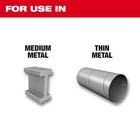 Milwaukee Tool 49-22-1216 Sawzall Metal Cutting Bi-metal Reciprocating Blade