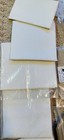 New Cross Stitch Fabric Lot Of 38 Unused Smaller Sizes 9x9 Linen  Jobelan  Aida
