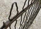 36 X 40 Vintage Iron Fence Gate Garden Yard Entryway Chain Link Finial Metal
