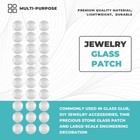 50pcs lot 12mm Round Flat Back Clear Glass Cabochon High Quality Z7y59271