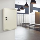 Key Box Steel Key Safe Cabinet  Wall Mount Key Holder Lock Box With Key Tags  Ke