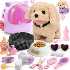 17pcs Robot Dog Toys For Kids  Toys For 3 4 5 6 7 8 Year Old Girls Kids Boys