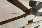 Hunter Byhalia 52 In  Indoor outdoor Noble Bronze Ceiling Fan With Light remote