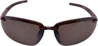 Radians 29117 Crossfire Brown Safety Glasses  Scratch-resistant  Frameless